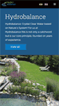 Mobile Screenshot of hydrobalance.at